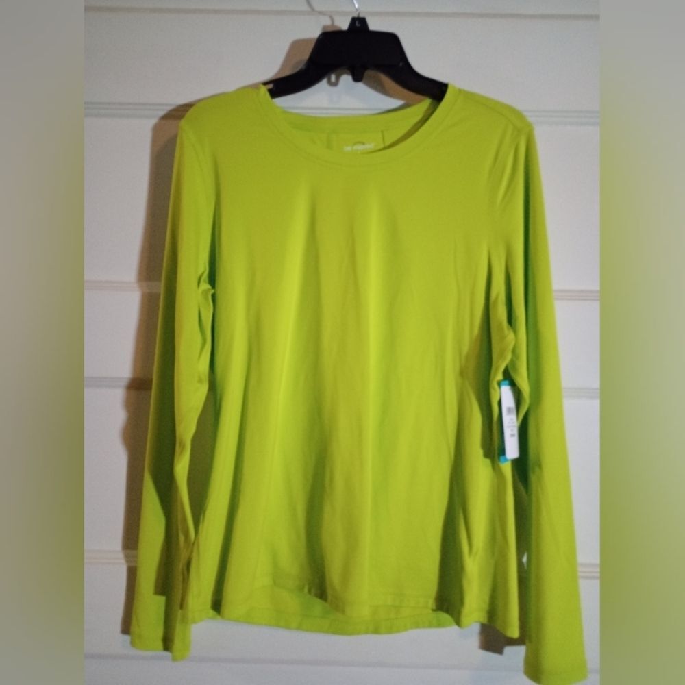 Be Inspired large women's running shirt long sleeve NWT (Rox406)